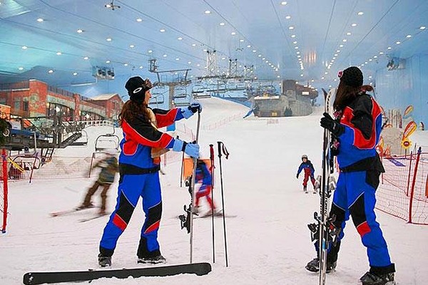 Ski dubai , what to do in dubai for five days