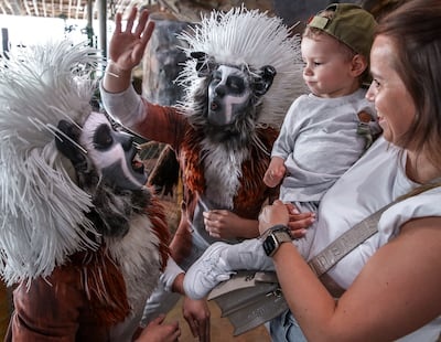 Animal Performers at SeaWorld Abu Dhabi