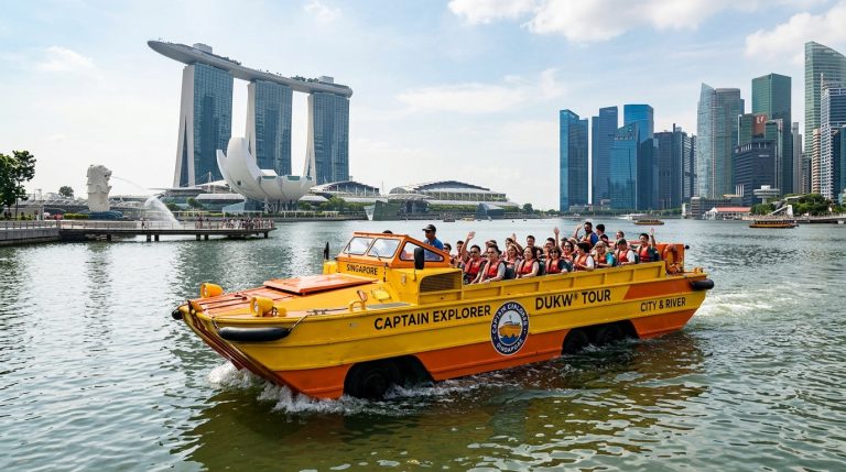 The Ultimate Adventure: Exploring Singapore with Captain Explorer DUKW® Tour