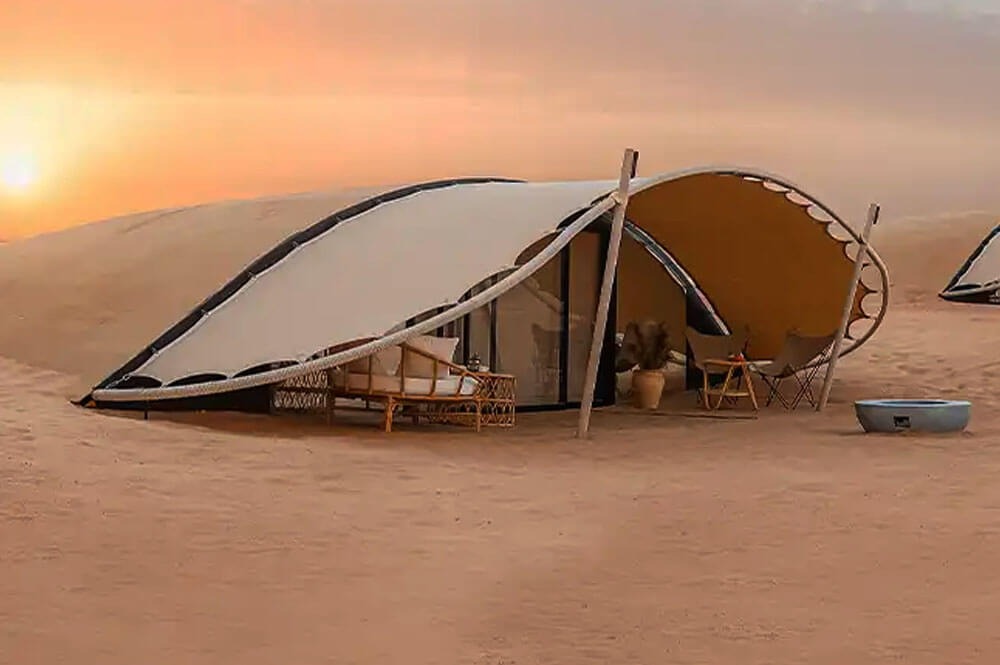 Sonara Camp: Dining Under the Stars, is one of the best desert resorts in dubai.