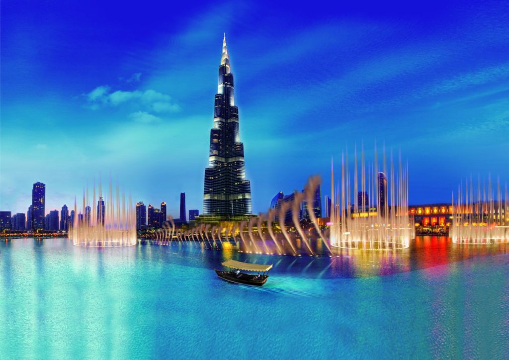 Dubai Fountain Show Images