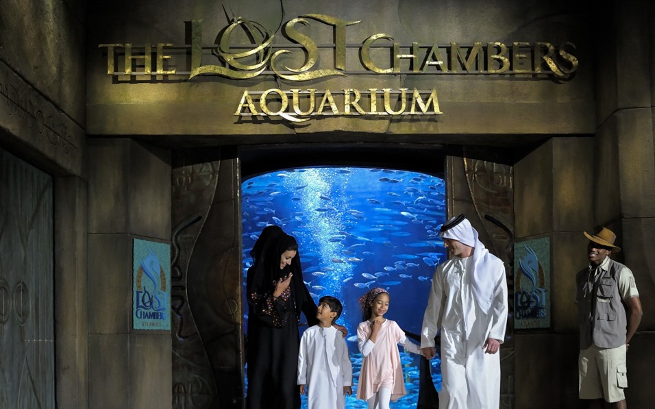 Lost Chambers Aquarium, what to do in dubai for five days