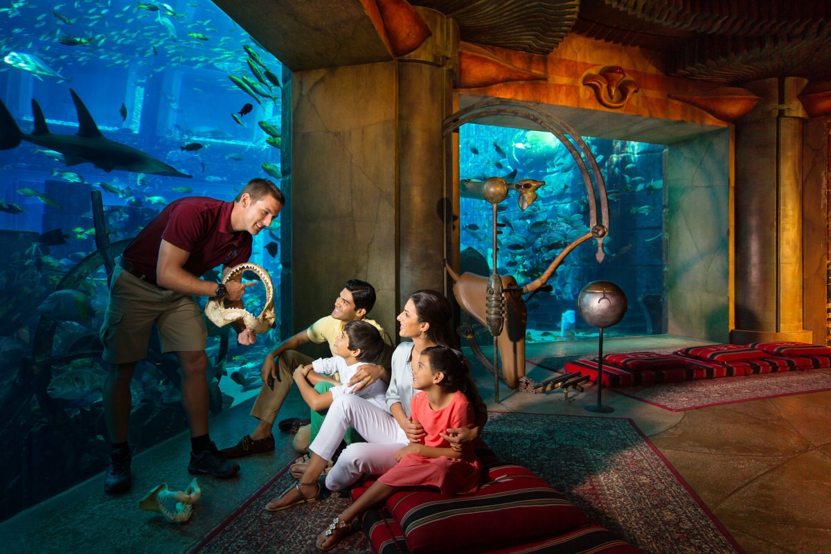 Lost Chambers Aquarium, what to do in dubai for five days