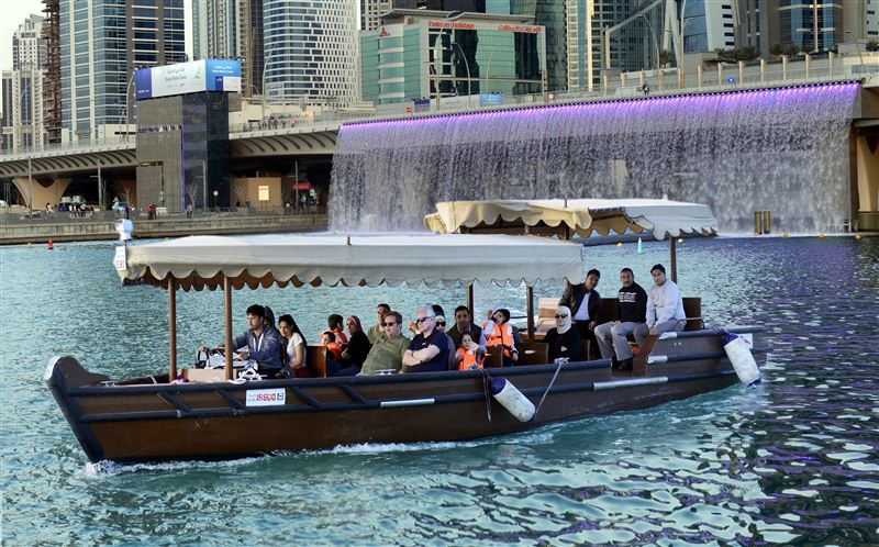 Motorised Abra Experience in Dubai