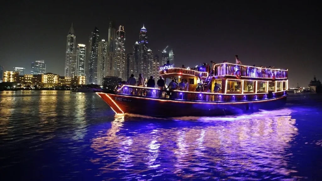 Dhow cruise in dubai, Burj Lake ,   24 Hours in Downtown Dubai: The Top 11 M