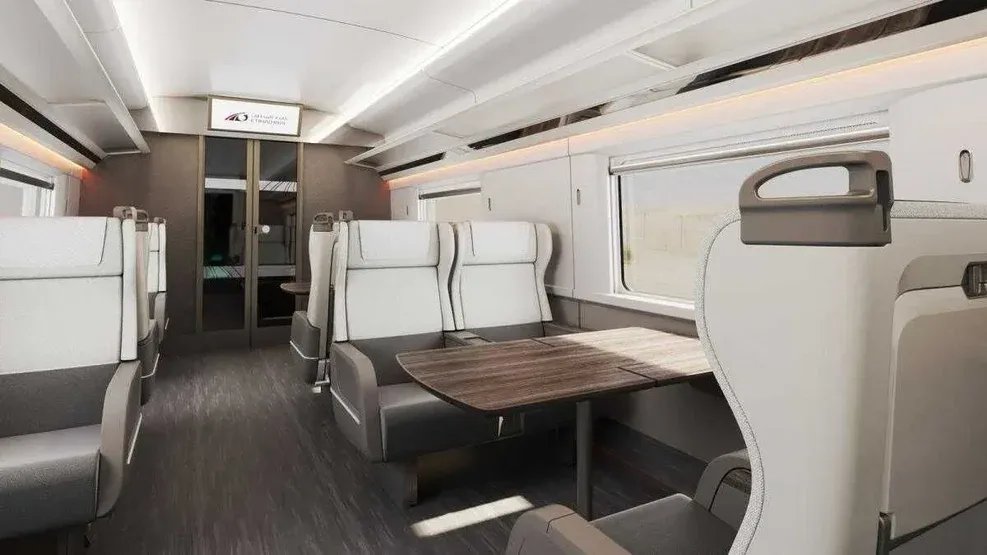 Etihad Rail Seating
