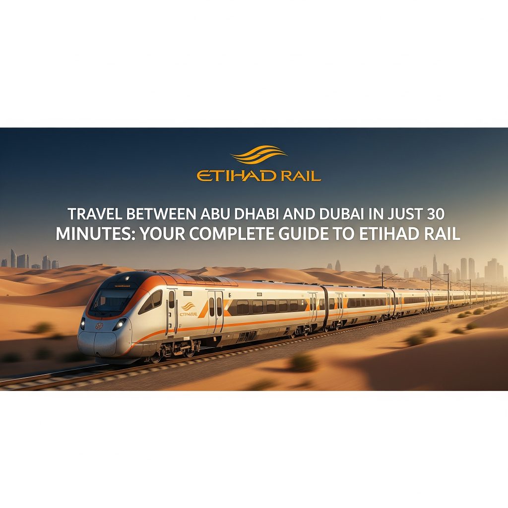 Travel Between Abu Dhabi and Dubai in Just 30 Minutes