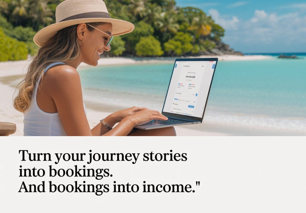 Turn Your Stories Into Bookings. And Bookings Into Income.