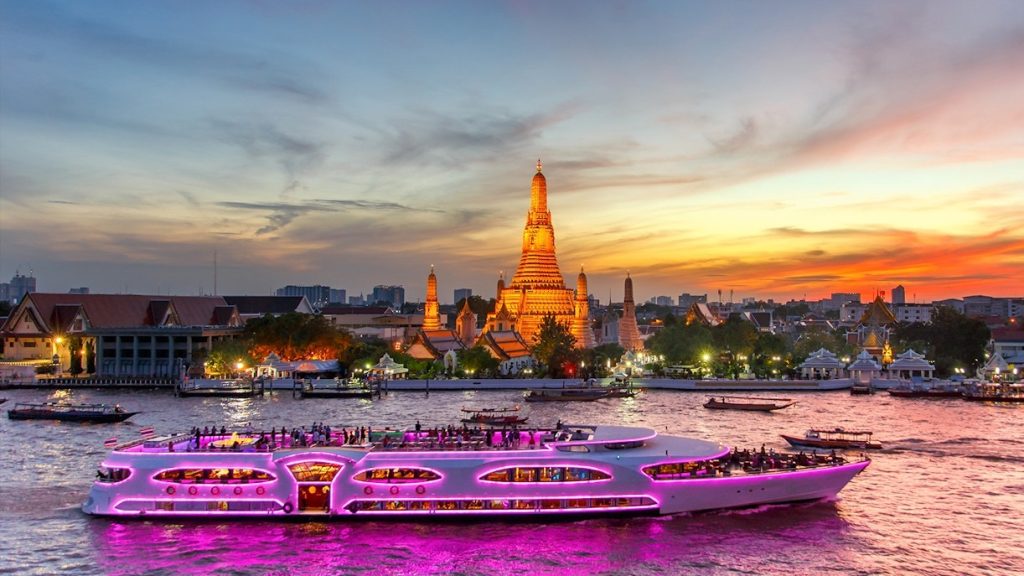 Dinner-Cruises-Food-with-a-Floating-View, Getting Around Bangkok: The Ultimate 2025 Transportation Guide