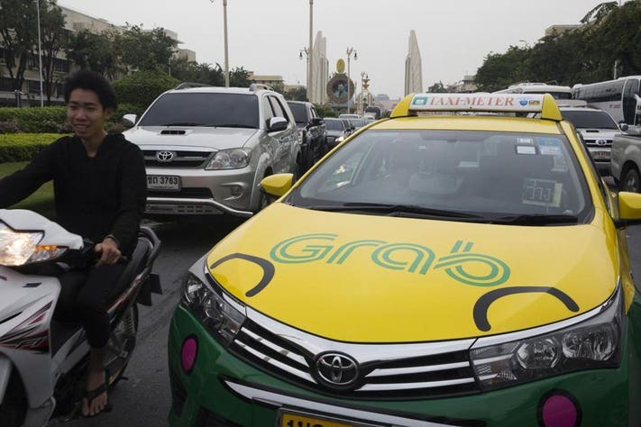 Grab-Ride-Hailing Bangkok