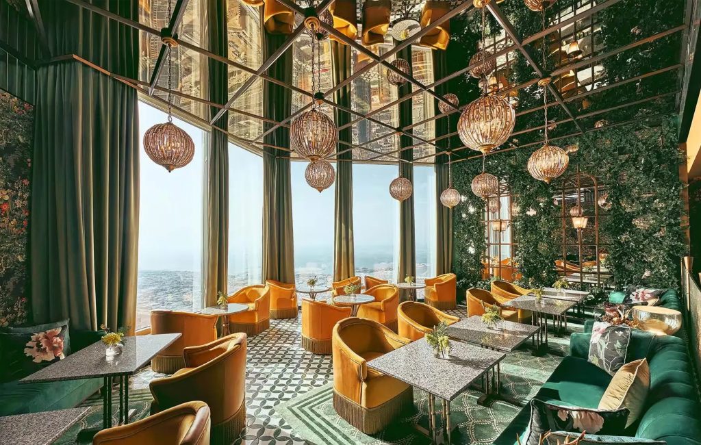 Dining at At.Mosphere, Burj Khalifa