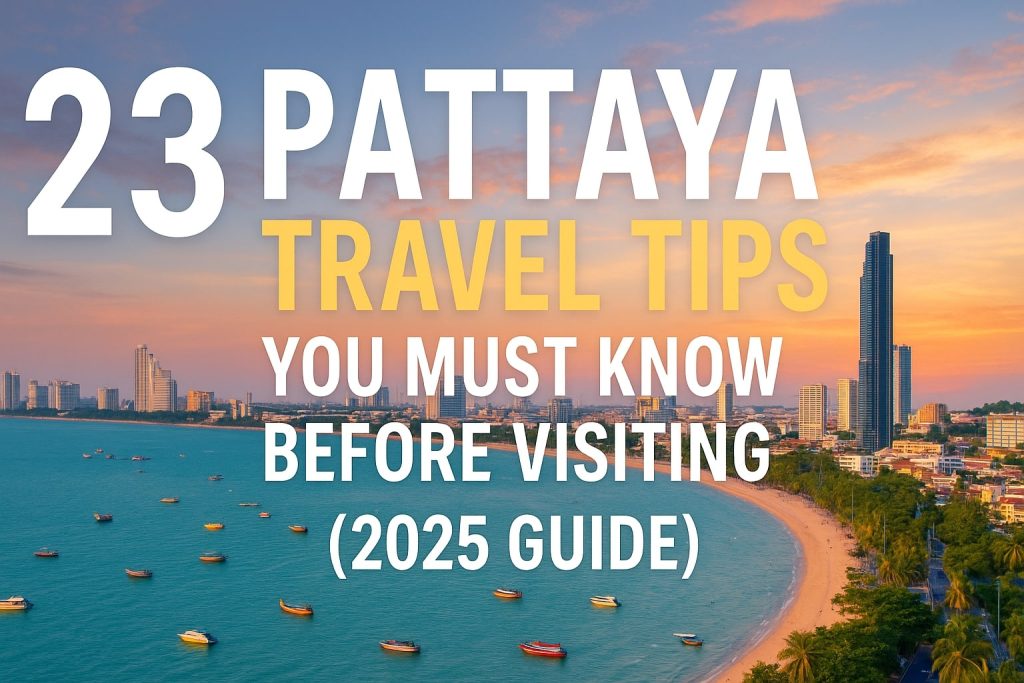 23 Pattaya Travel Tips You Must Know Before Visiting (2025 Guide)