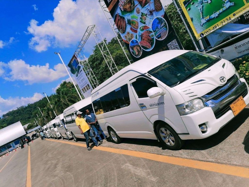 Pattaya's shared minivans