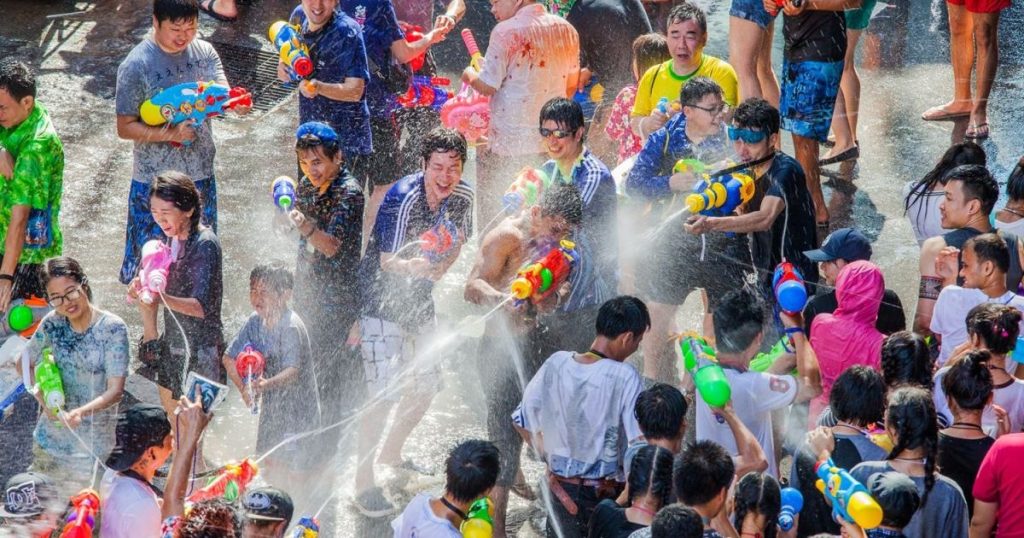 Songkran Festival, Pattaya