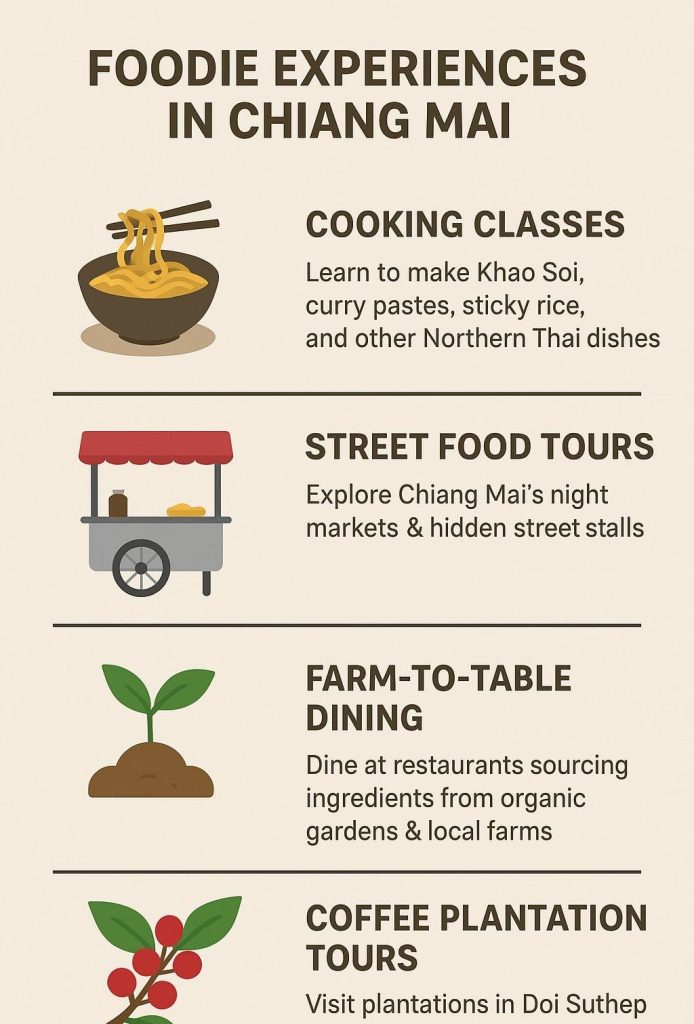 Best Cafes and Foodie Experiences in Chiang Mai