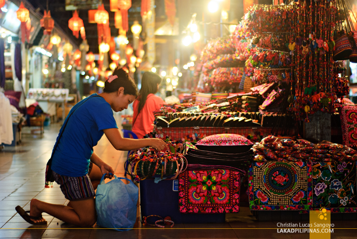 chiang mai's night bazaar