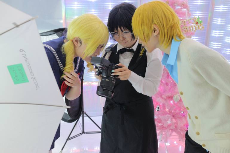 Photoshoots for cosplay, Tokyo