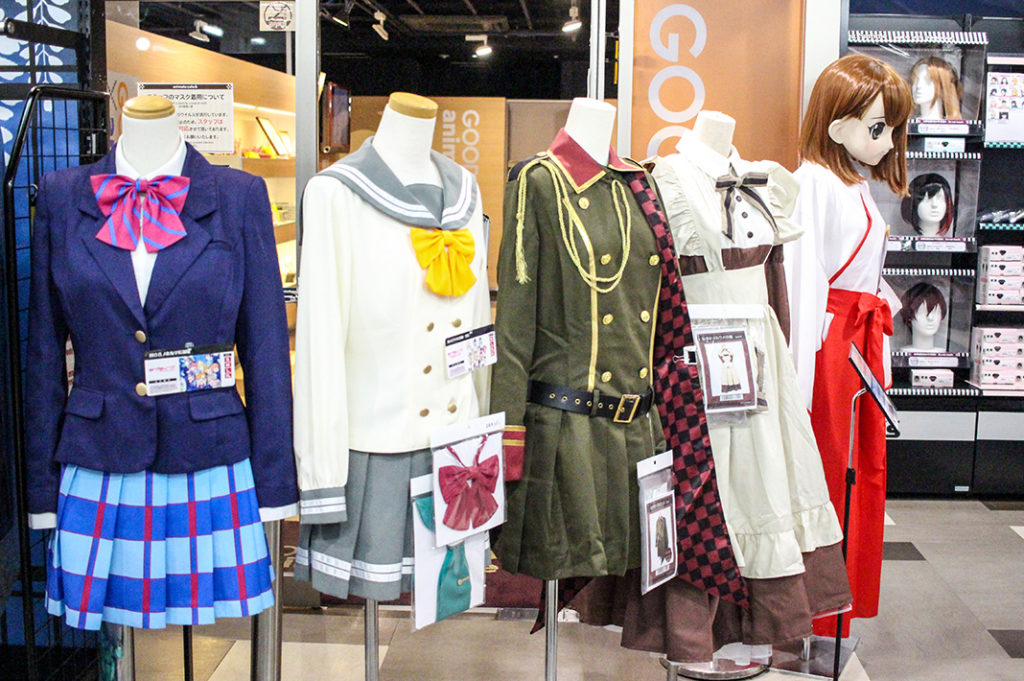 Cosplay costumes, Tokyo