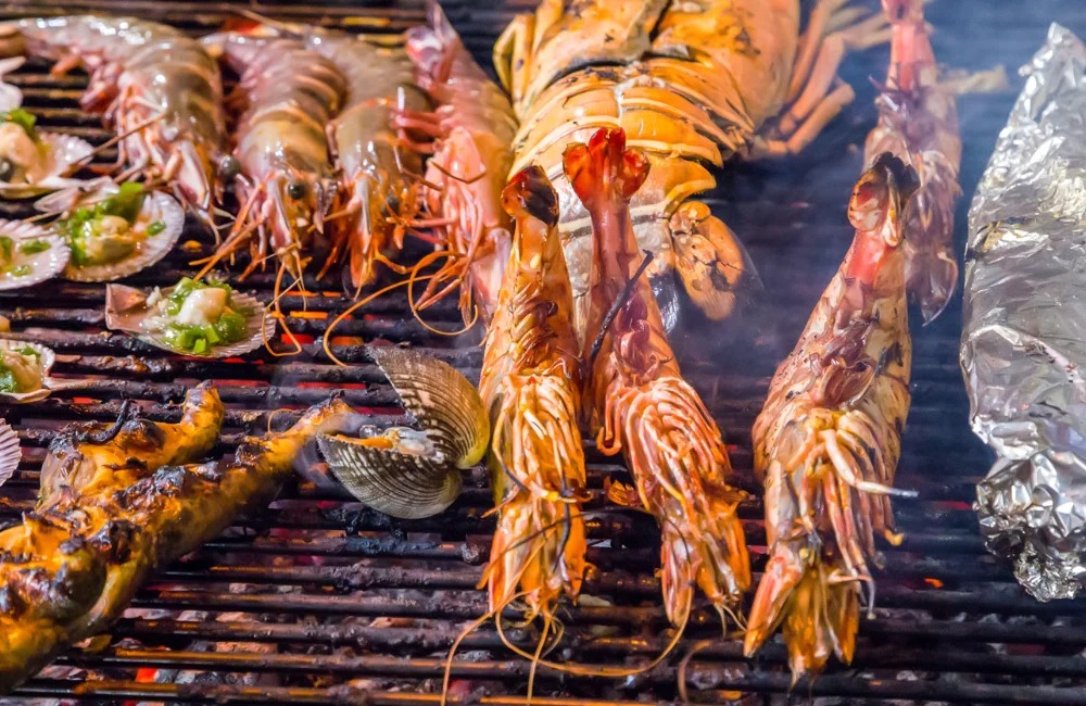 Grilled Prawns