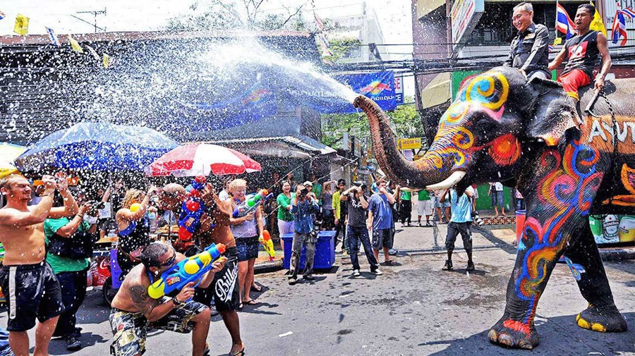Songkran Festival, Pattaya