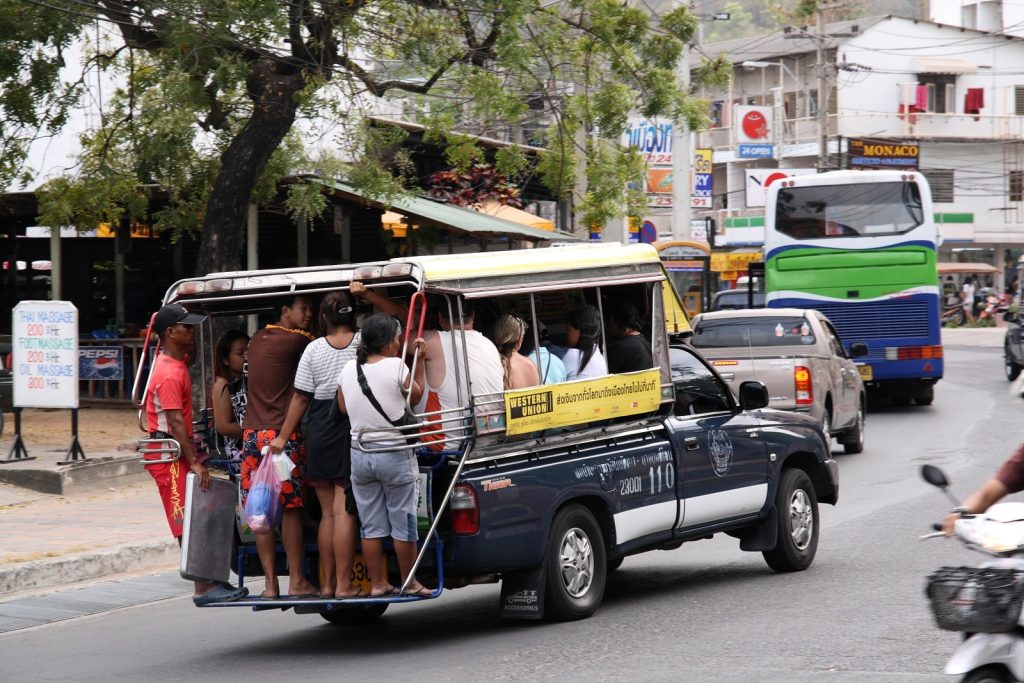songthaew in Pattaya
