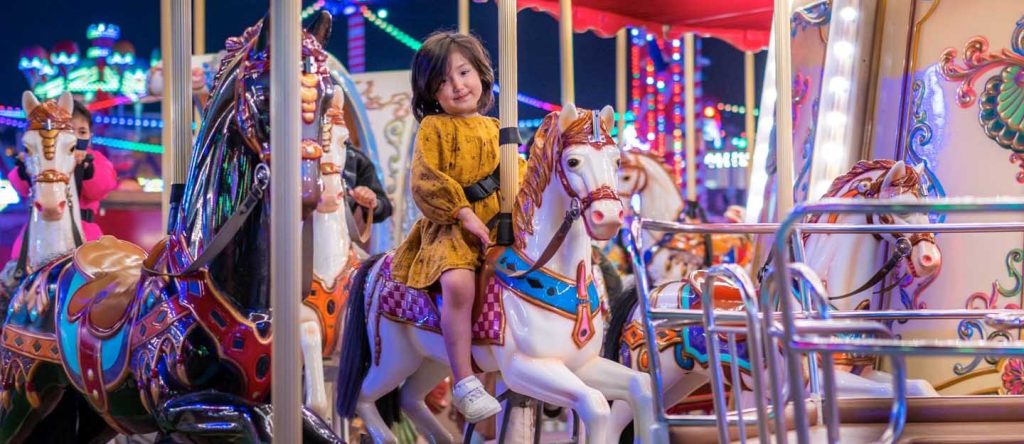 Carnival Rides at Global Village