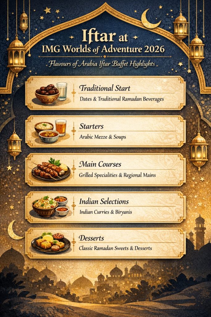 What the Official Iftar Buffet Typically Offers