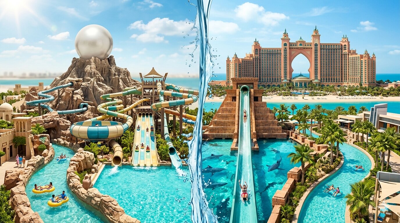 Yas Waterworld vs Aquaventure Guide