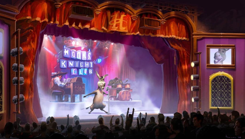 Donkey Live Universal Studios Singapore