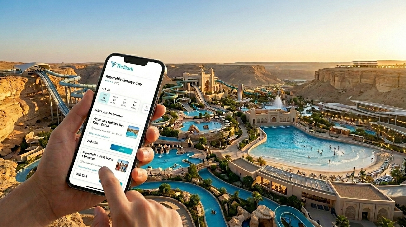 How to Book Aquarabia Qiddiya City Tickets Online