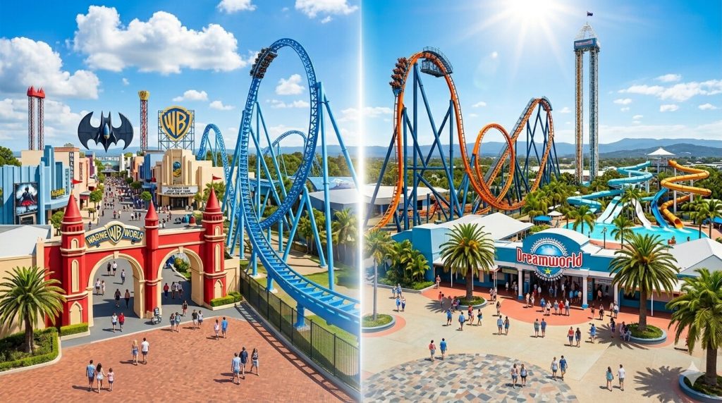 Movie World vs Dreamworld Gold Coast Comparison Guide