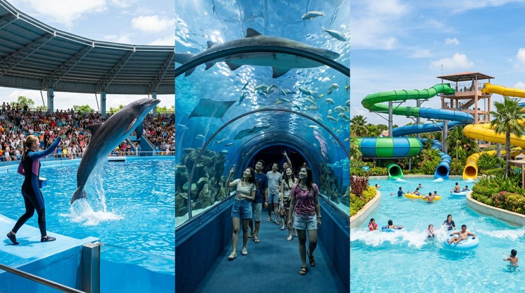 Pattaya Dolphinarium vs. Underwater World vs. Ramayana Water Park – Which Should You Book