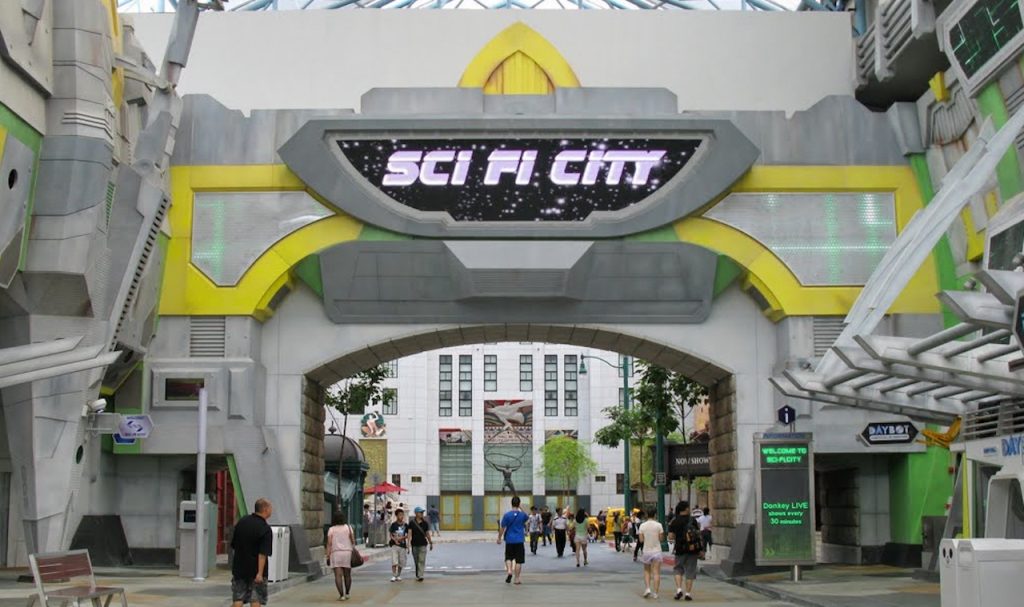 sci fi city USS