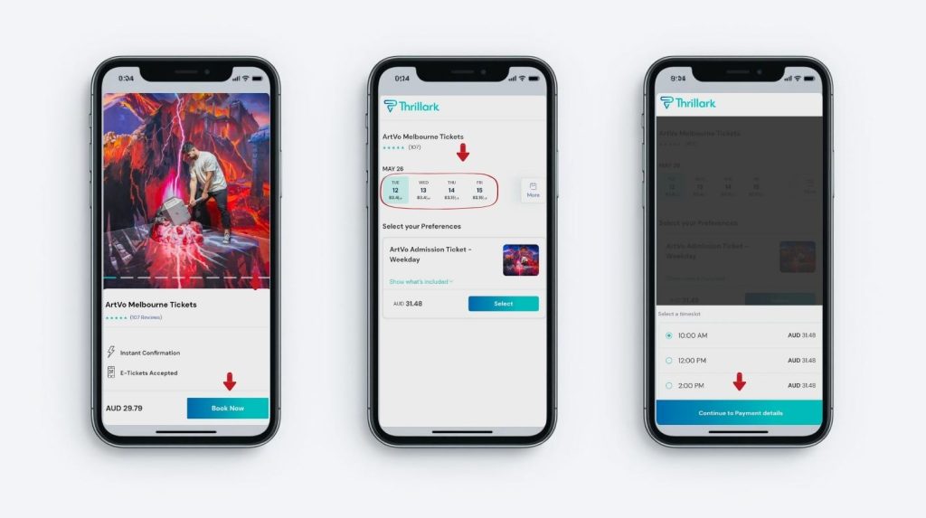 ArtVo Melbourne Booking Guide 1
