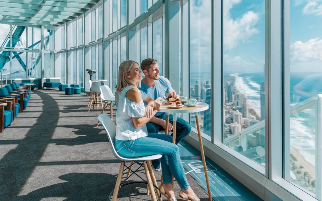 Dining at SkyPoint Observation Deck