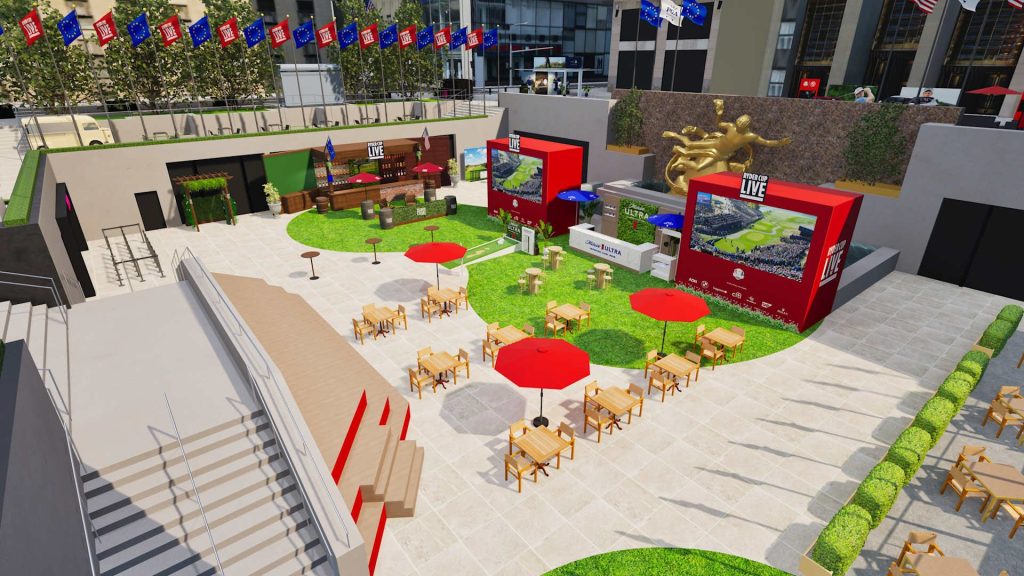 Fan Village at Rockefeller Center (Manhattan)