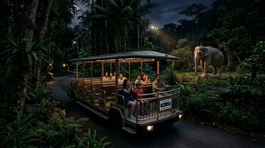 Singapore Night Safari with Tram Ride Complete Guide