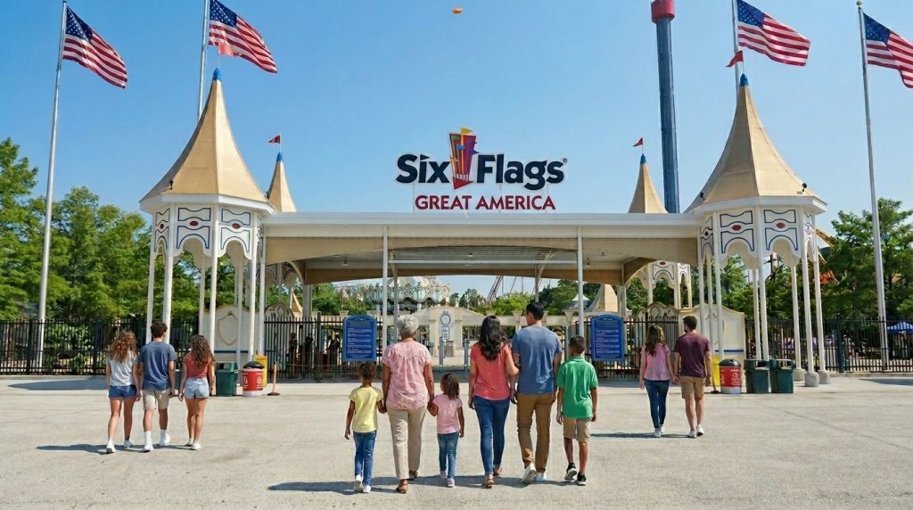 Six Flags Great America Complete Blog