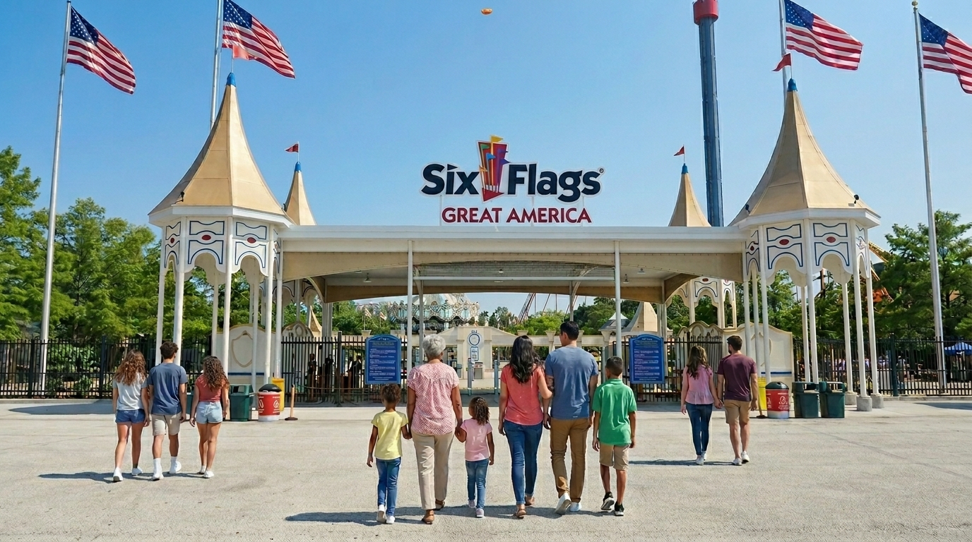 Six Flags Great America Complete Blog