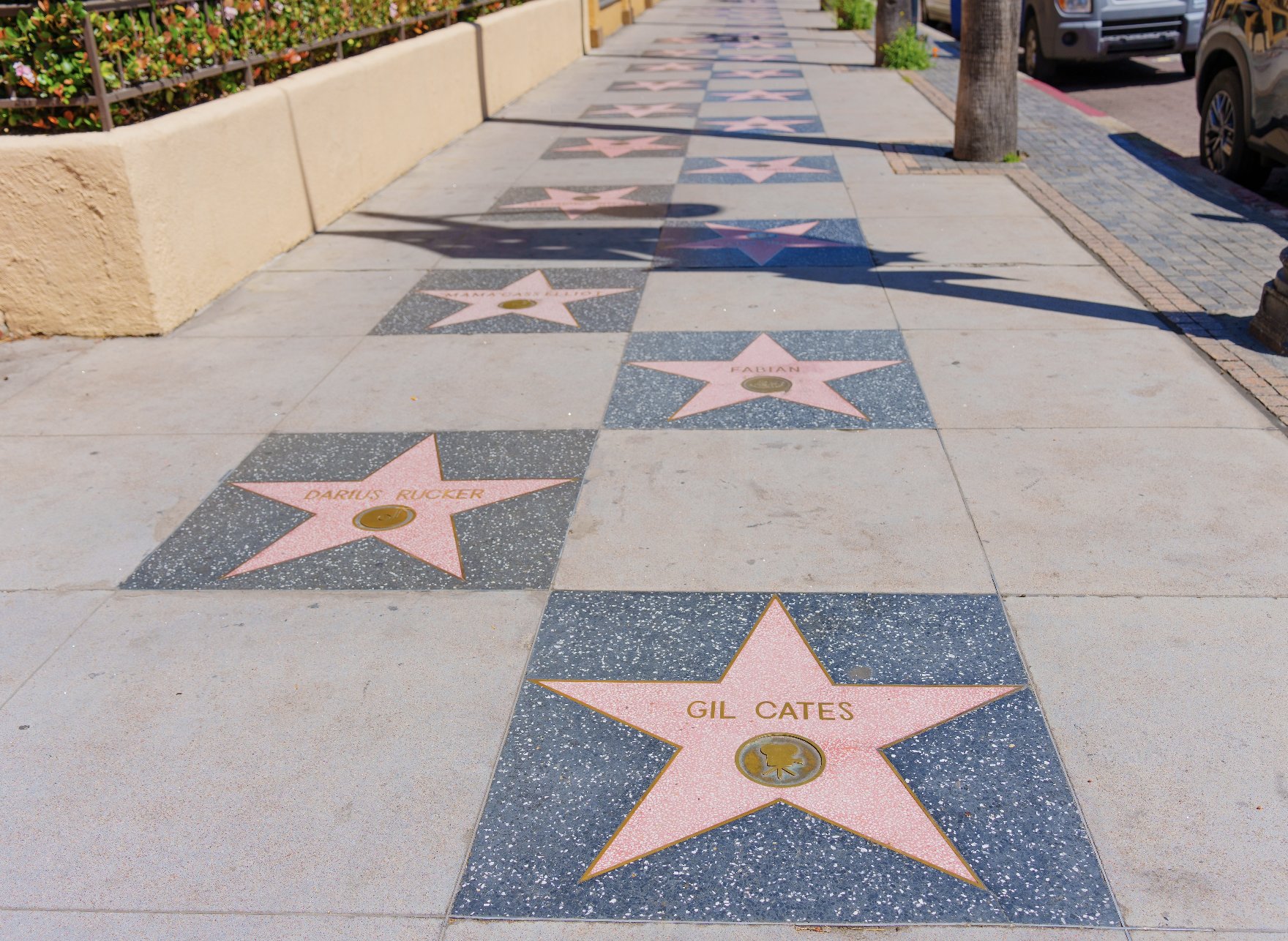 The Hollywood Walk of Fame Los Angeles