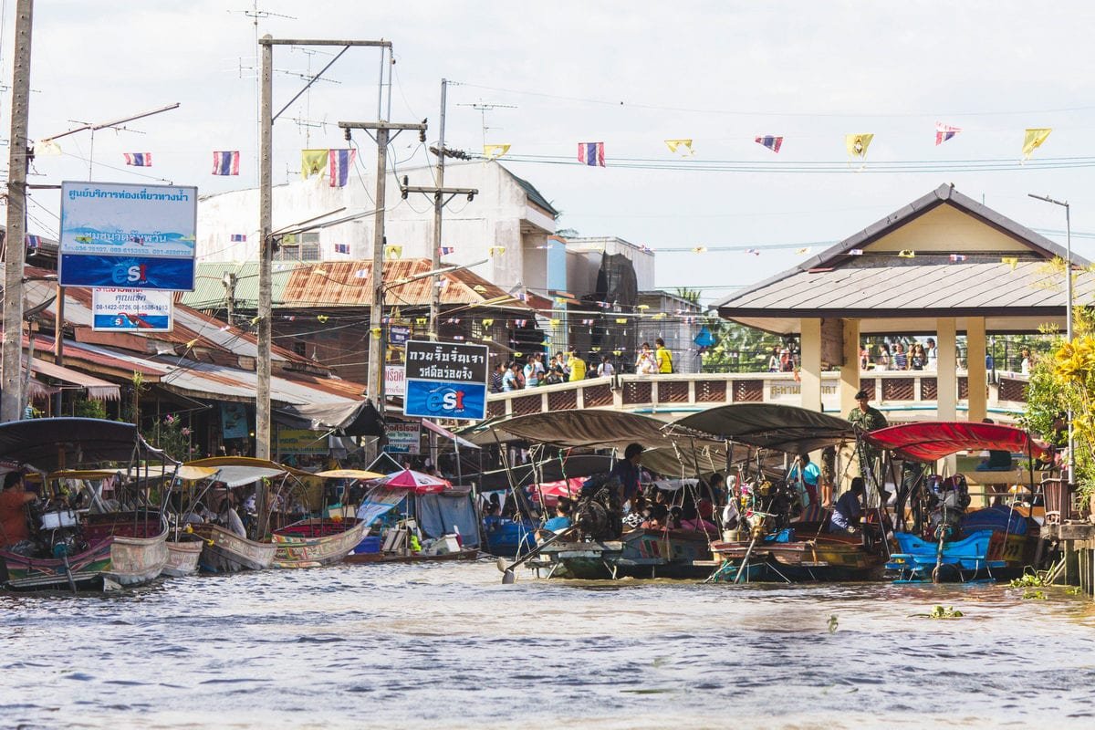 Amphawa Floating Market Bangkok