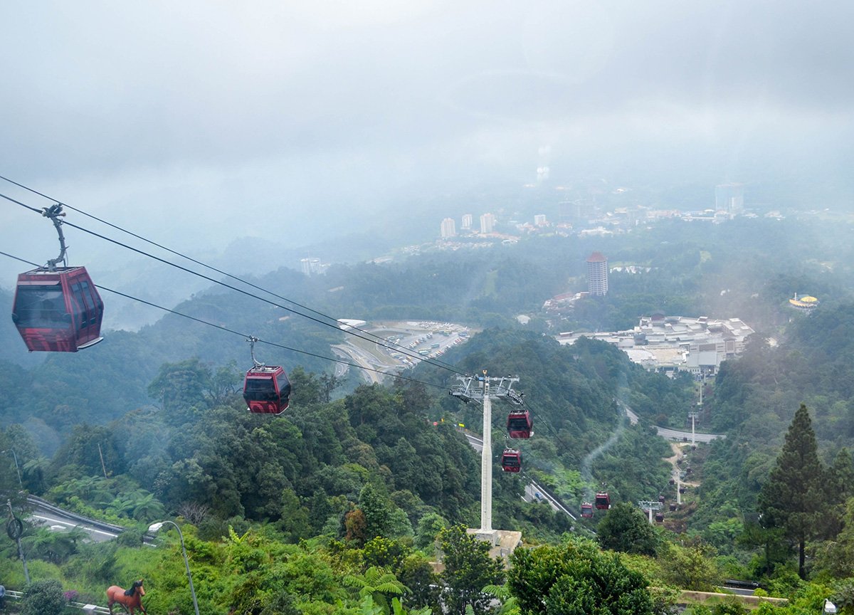 Awana SkyWay Cable Car, Genting Highlands, Malaysia