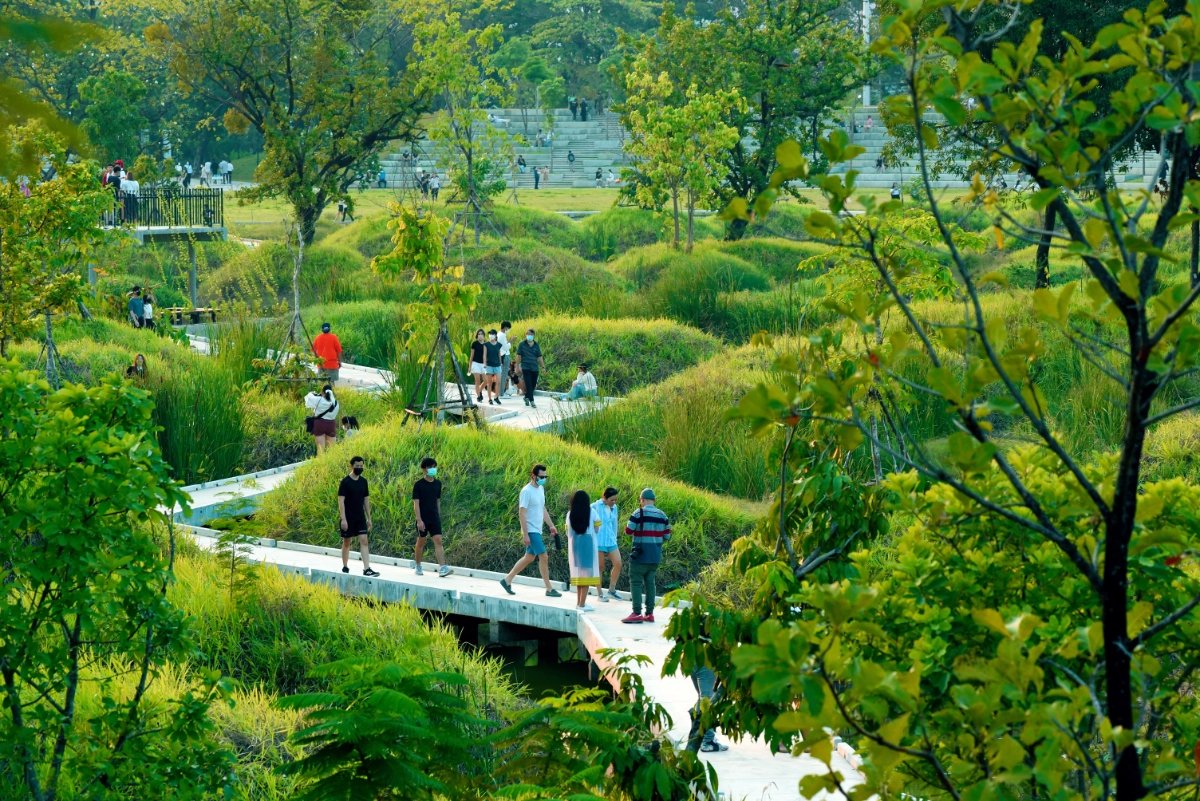 Benjakitti Forest Park Bangkok