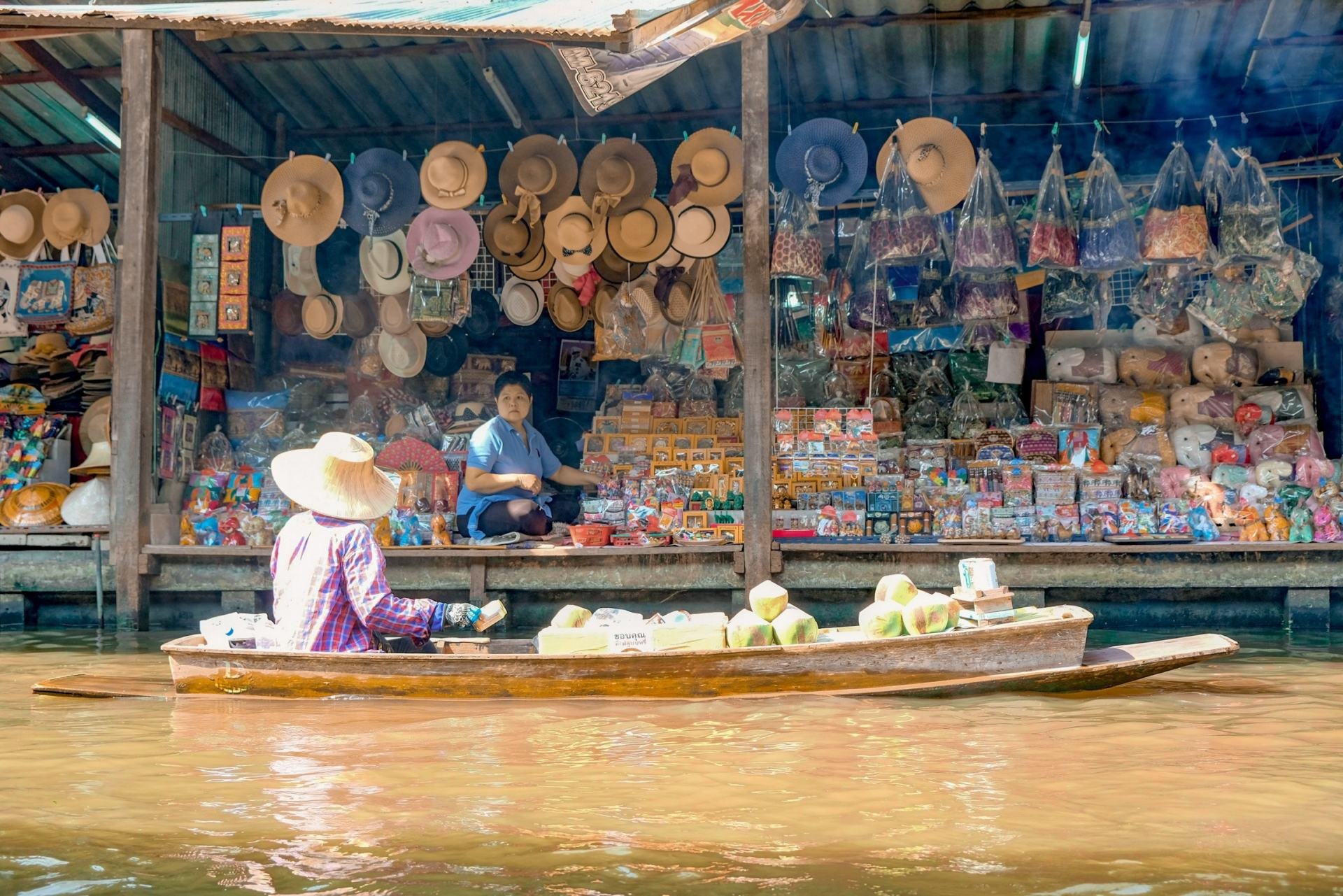Damnoen Saduak Floating Market Bangkok