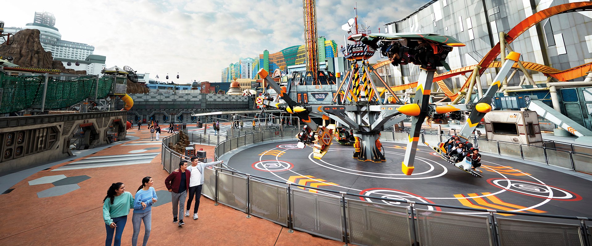 Genting SkyWorlds Theme Park, Genting Highlands, Malaysia