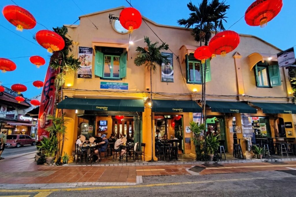 Jonker Street and the Old Town, Malacca, Malaysia