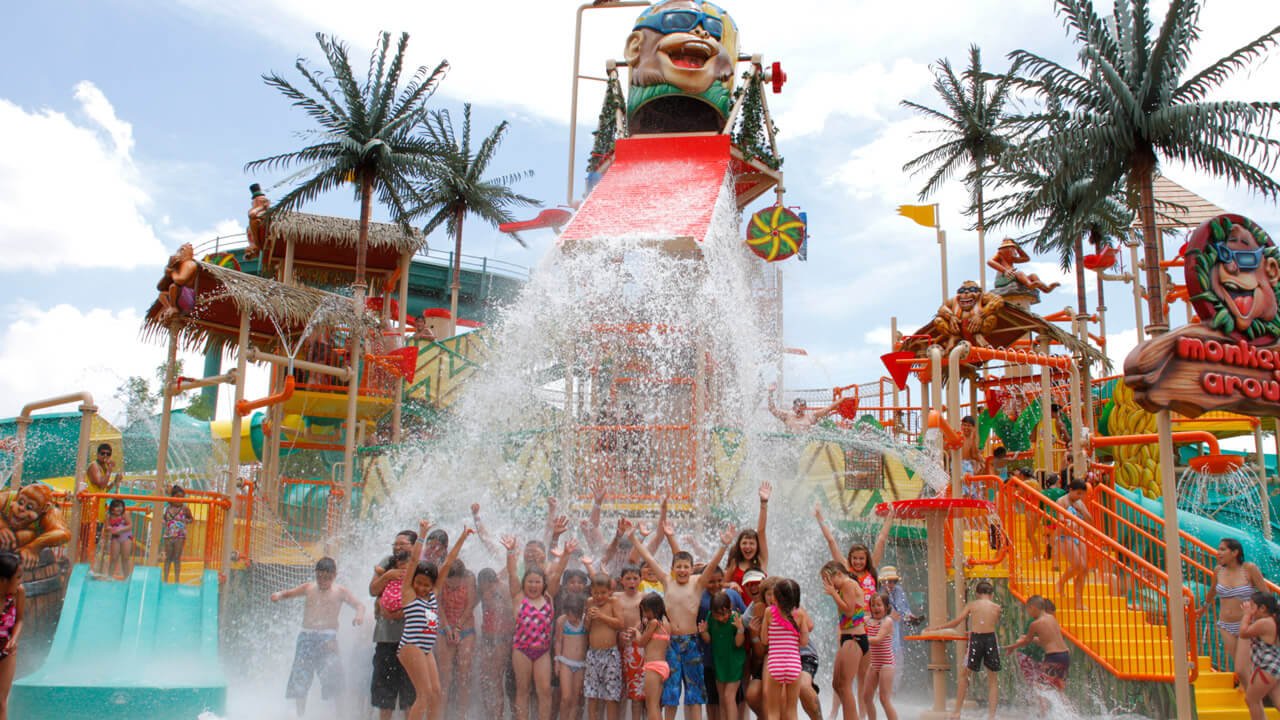 Monkey Splash Zone Water Park KL