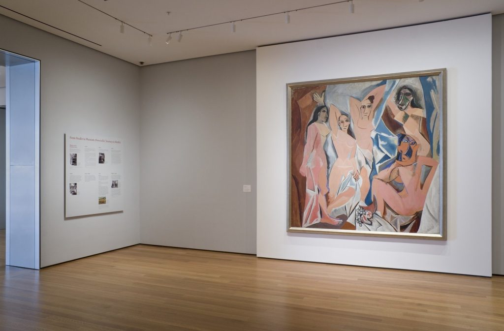 Pablo Picasso's Les Demoiselles d'Avignon MoMA
