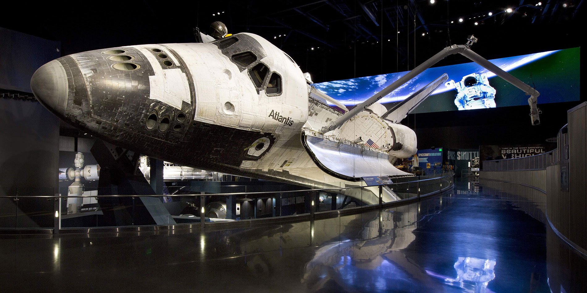 Space Shuttle Atlantis Kennedy Space Center