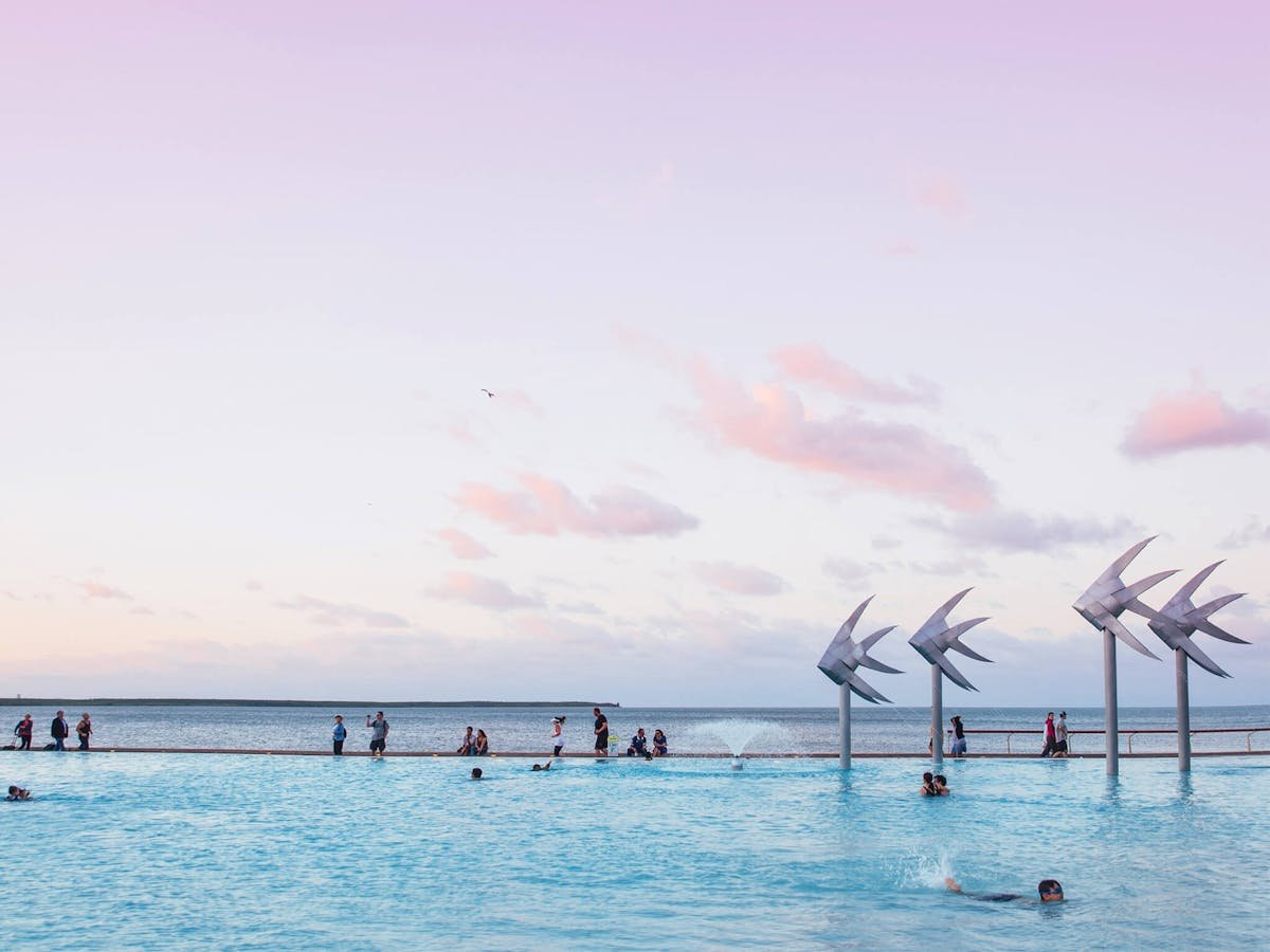 The Cairns Esplanade and Lagoon